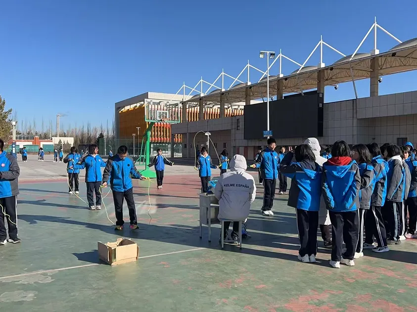 专业体测设备入校，助力体育中考冲刺